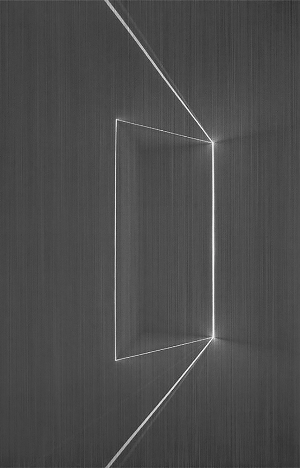 2016. „Dyfrakcjaz” cyklu „Lux”. 70/100 cm. Ołówek