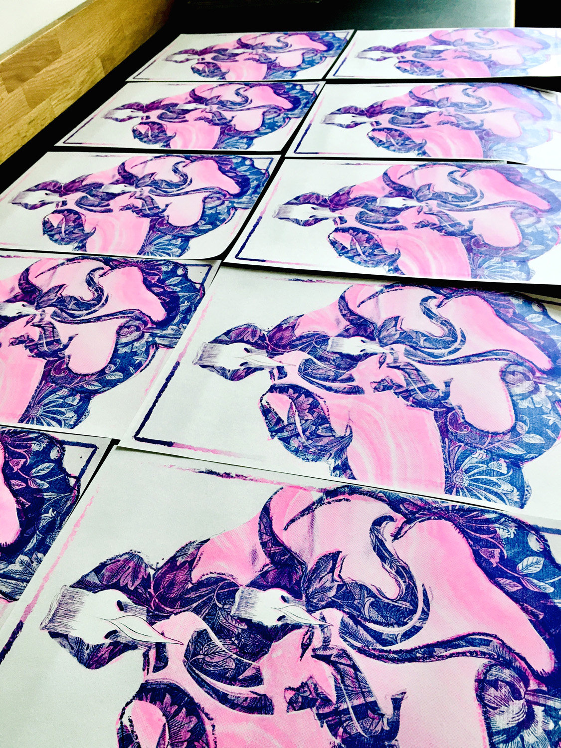 Adam Skrzypiec - risografia