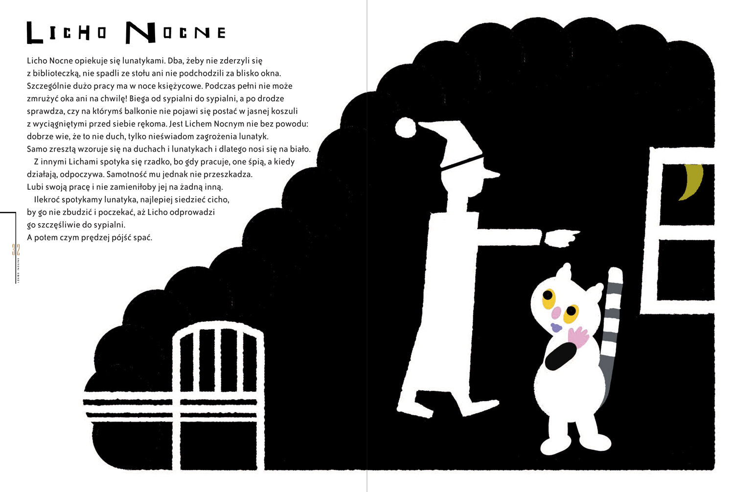 Licho nocne - ilustracja z książki