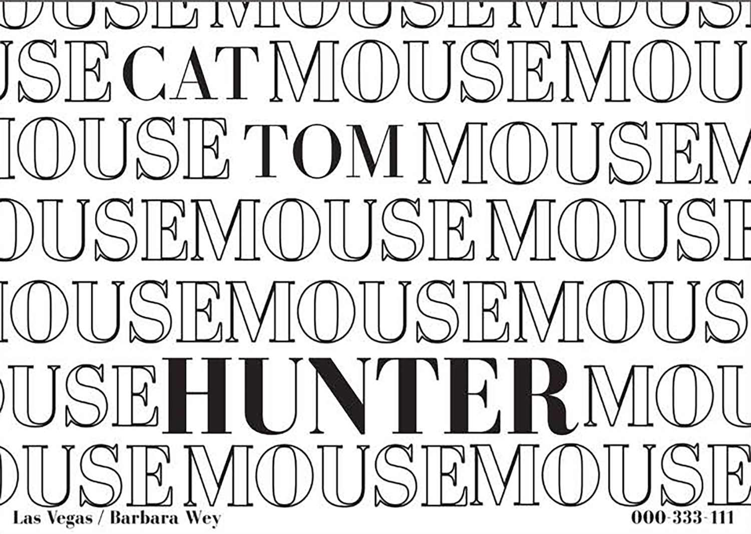 Magda Adamczyk - typografia