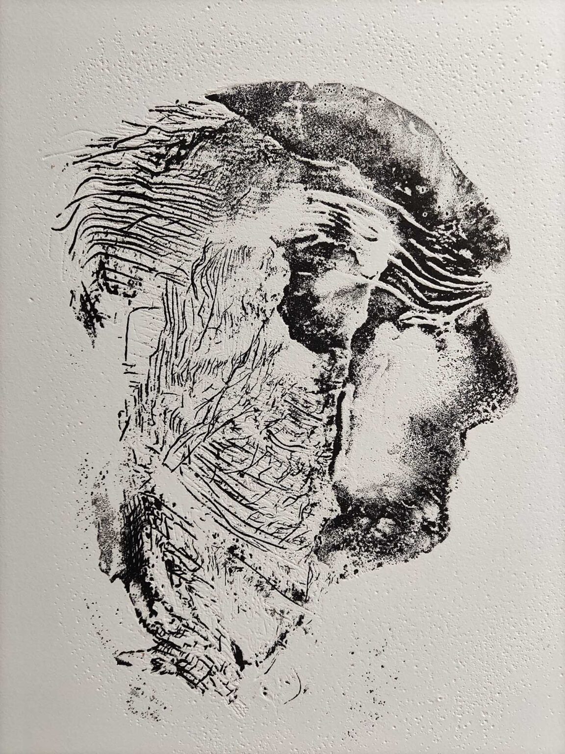 Przedstawienie głowy z profilu