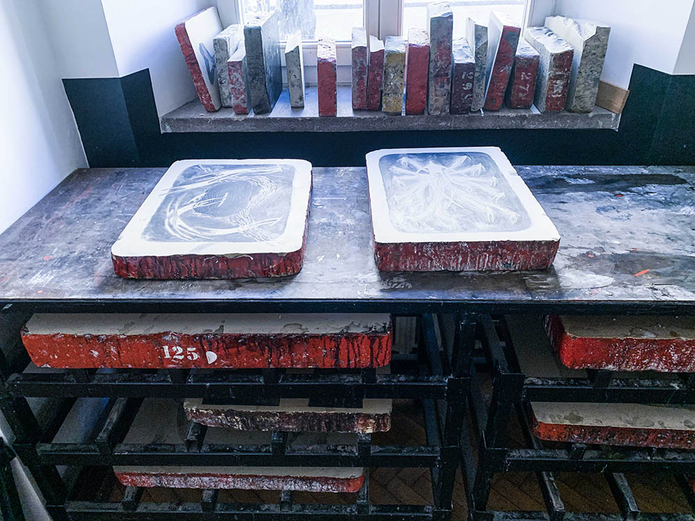 Pracownia litografii - matryce Maria Jańczak