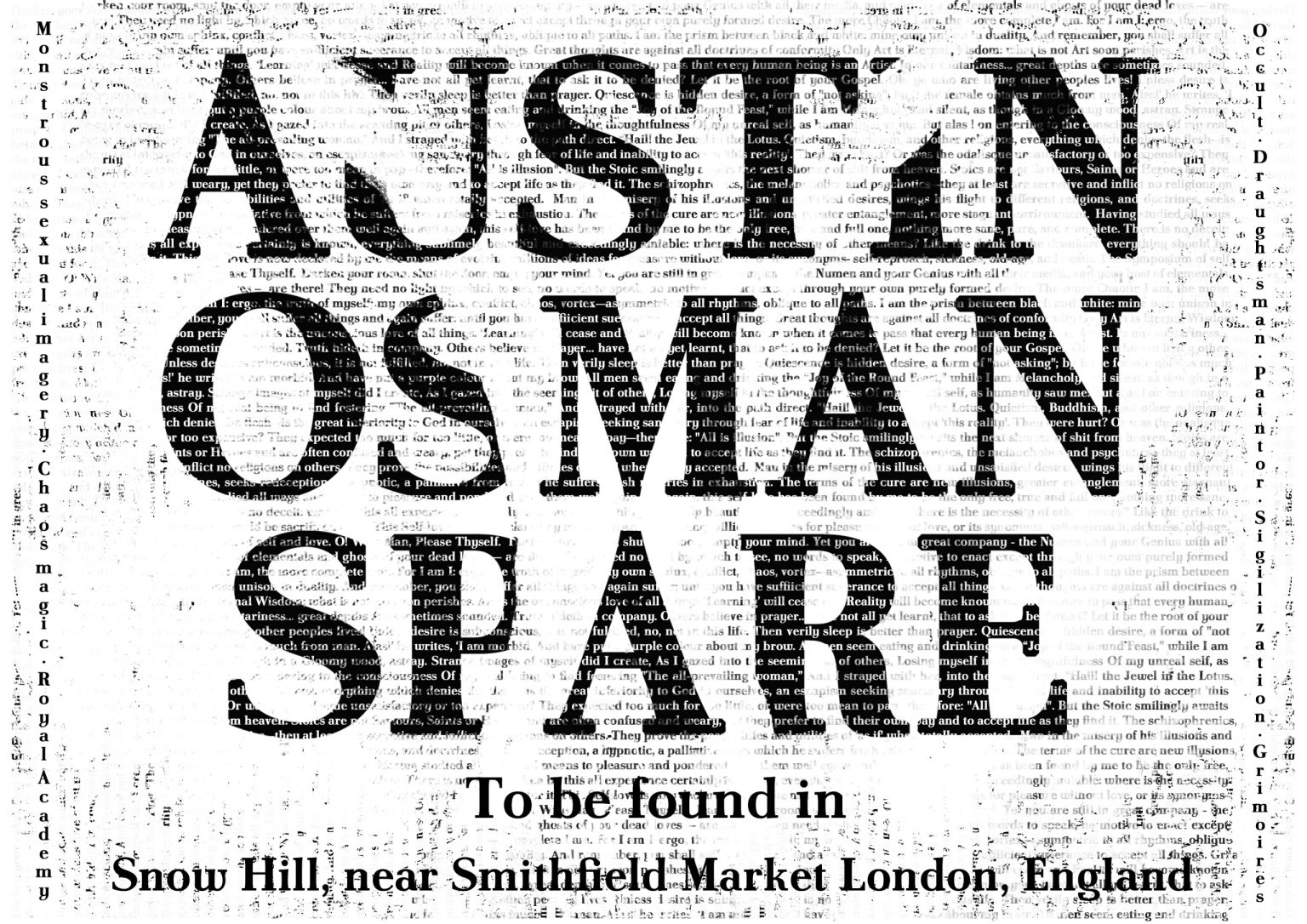 Tadeusz Blajer - anons - Austin Osman