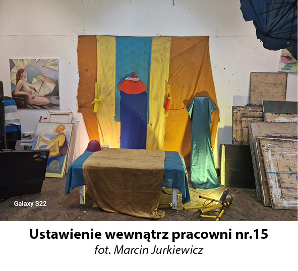 Ustawienie ekspozycji pracowni do rysunku