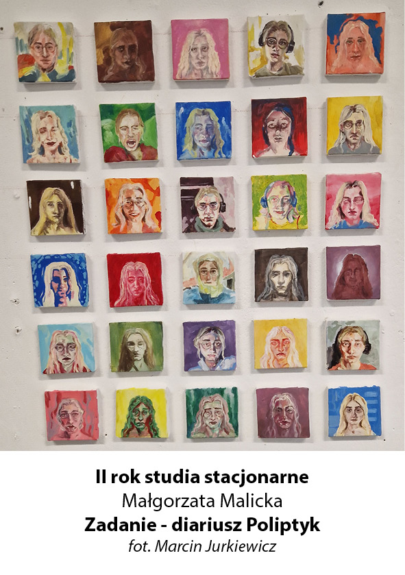 Autoportret przedstawiony w postaci poliptyku