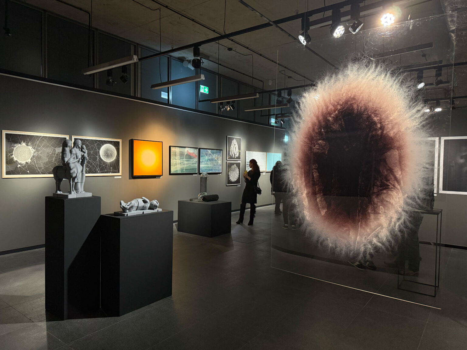 Widok wystawy – 29. Międzynarodowy Wschodni Salon Sztuki w Lublinie