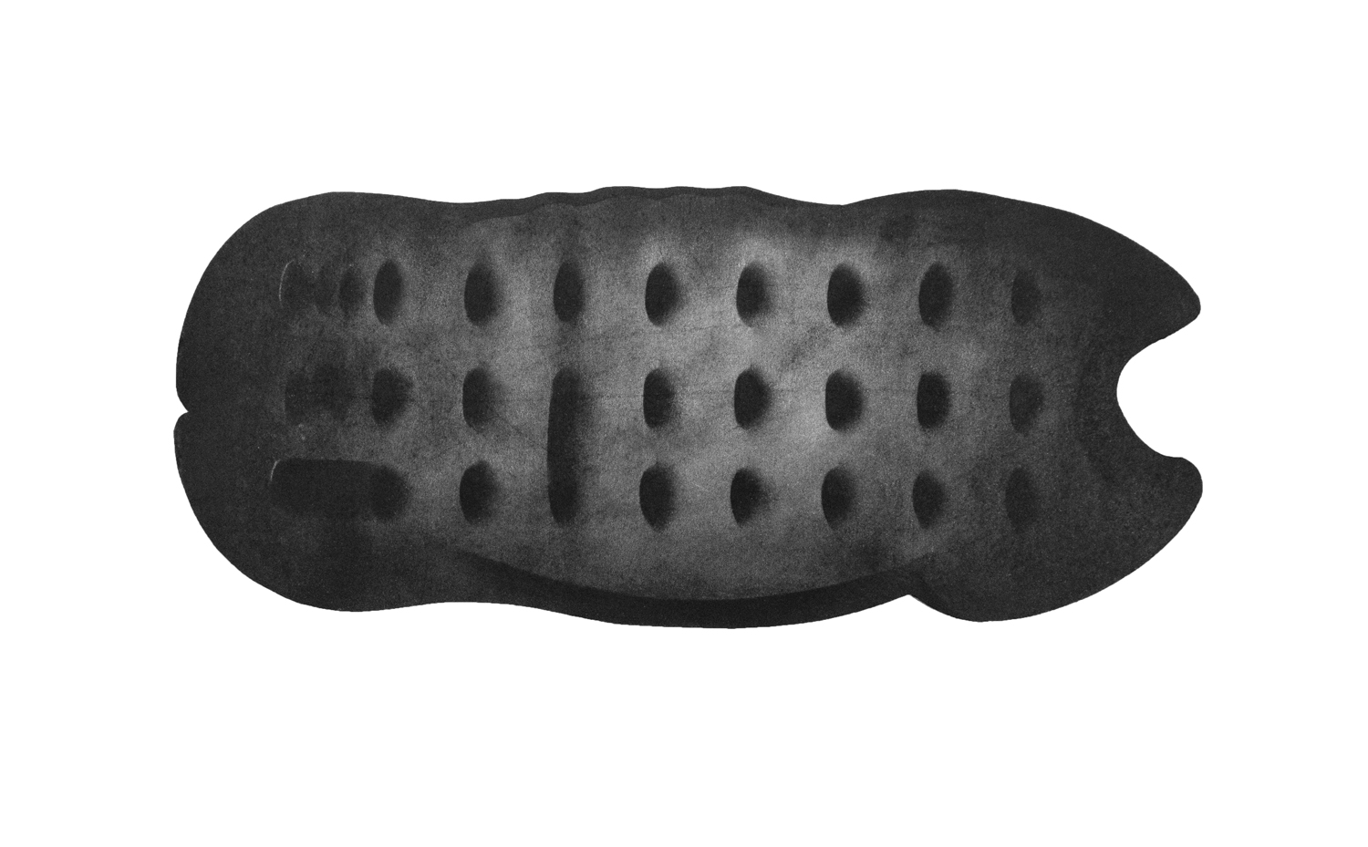 Praca graficzna o abstrakcyjnym kształcie